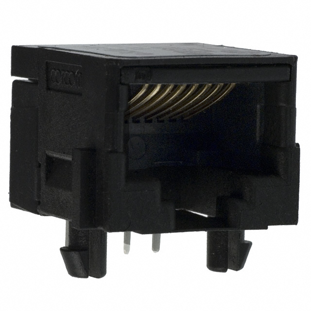 RJ45-8N-B TE Connectivity Corcom Filters  Modular Connector Jacks